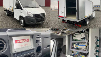 Новая разработка компании "Никсен": цыплятовоз на шасси ГАЗель NEXT