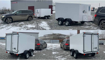 Автоприцеп с изотермическим фургоном