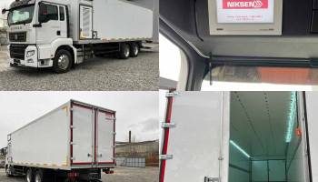 Автономный цыплятовоз на шасси SITRAK