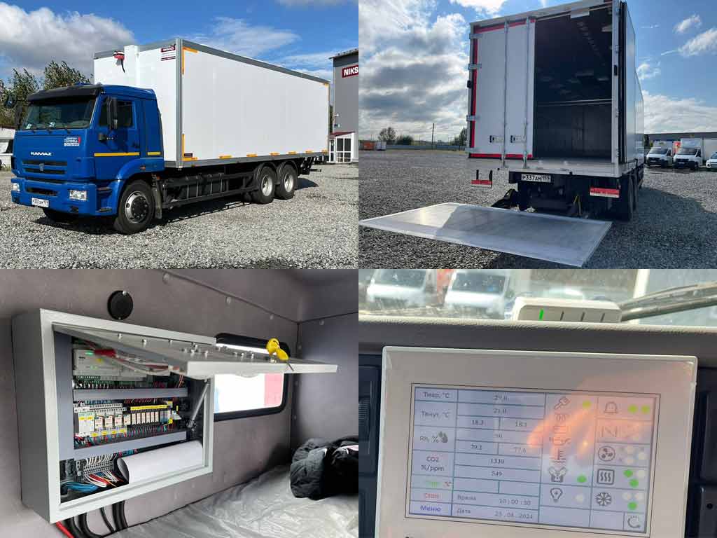 Цыплятовоз на шасси КАМАЗ-65117