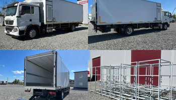 Уникальный автономный цыплятовоз на шасси HOWO