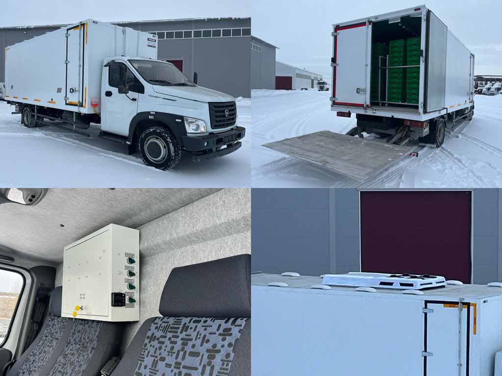 Очередная отгрузка цыплятовоза на шасси ГАЗон NEXT